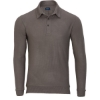 Custom Mens Cuddle Sweater Polo Meditation Grey