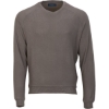 Custom Mens Cuddle Cross-Neck Sweater Meditation Grey