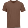Custom Mens Basic Crew T-Shirt Espresso