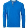 Custom Unisex Henley Long Sleeve T-Shirt True Royal