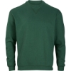Custom Mens Fleece Crewneck Sweatshirt Dark Green