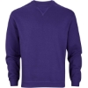 Custom Mens Fleece Crewneck Sweatshirt Purple