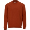 Custom Mens Fleece Crewneck Sweatshirt Spice