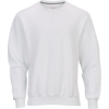 Custom Mens Fleece Crewneck Sweatshirt White