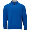 Custom Unisex Fleece Quarter-Zip Pullover True Royal