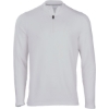 Custom Mens Perfect Quarter-Zip Pullover White