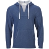 Custom Unisex Baja Hooded Pullover Indigo Heather
