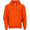 Custom Unisex Fleece Hooded Sweatshirt Burnt Orange