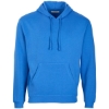 Custom Unisex Fleece Hooded Sweatshirt Collegiate Blue