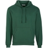 Custom Unisex Fleece Hooded Sweatshirt Dark Green
