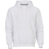 Custom Unisex Fleece Hooded Sweatshirt White