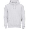 Custom Unisex Fleece Hooded Sweatshirt White Heather