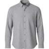 Custom Mens Flannel Button Down Shirt Oxford Heather