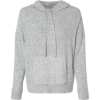 Custom Womens Cuddle Fleece Hooded Sweatshirt Oxford Heather