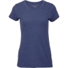 Custom Womens Tri-Blend T-Shirt Navy Heather