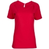 Custom Womens Carefree T-shirt True Red