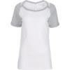 Custom Womens Carefree T-shirt White/ Oxford