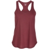 Custom Womens Essential Racerback Tank Top Maroon