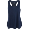 Custom Womens Essential Racerback Tank Top Navy