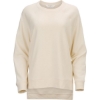 Custom Womens Harlow French Terry Crewneck Sweatshirt Natural