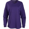 Custom Womens Pom Pom Long Sleeve Jersey T-Shirt Purple