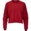 Custom Womens Crop Retro Jesery Brick Red