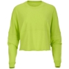 Custom Womens Crop Retro Jesery Cyber Lime