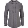 Custom Womens Dream Fleece Hooded Sweatshirt Black Heather