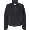 Custom Womens Everest Half-Zip Pullover Black
