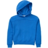 Custom Youth Colorblocked Hooded Sweatshirt Collegiate Blue