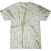 Custom Youth Multi-Color Tie-Dyed T-Shirt Spider Olive