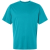 Custom Unisex Capital Performance T-Shirt Clear Teal