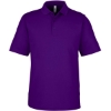 Custom Mens Market Snag Protect Mesh Polo Campus Purple