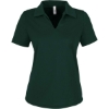 Custom Womens Market Snag Protect Mesh Polo Forest