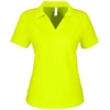 Custom Womens Market Snag Protect Mesh Polo Safety Yellow