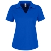 Custom Womens Market Snag Protect Mesh Polo True Royal