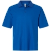 Custom Mens Resolve CVC Performance Pique Polo True Royal