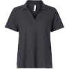 Custom Womens Resolve CVC Performance Pique Polo Carbon