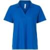 Custom Womens Resolve CVC Performance Pique Polo True Royal