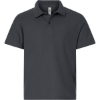 Custom Youth Resolve CVC Performance Pique Polo Carbon