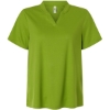 Custom Womens Nova Performance Pique Polo Acid Green