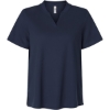 Custom Womens Nova Performance Pique Polo Classic Navy