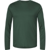Custom Unisex Capital Long Sleeve Performance T-Shirt Forest