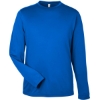Custom Unisex Capital Long Sleeve Performance T-Shirt True Royal