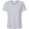 Custom Womens Capital Performance T-Shirt Platinum