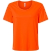 Custom Womens Capital Performance T-Shirt Safety Orange