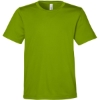 Custom Youth Capital Performance T-Shirt Acid Green