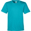 Custom Youth Capital Performance T-Shirt Clear Teal