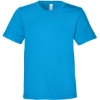 Custom Youth Capital Performance T-Shirt Electric Blue