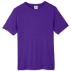 Custom Unisex Fusion ChromaSoft™ Performance T-Shirt Campus Purple